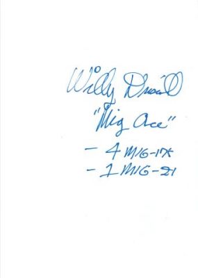 William P. Driscoll
Navy Flying Ace, Vietnam War, 5 victories
